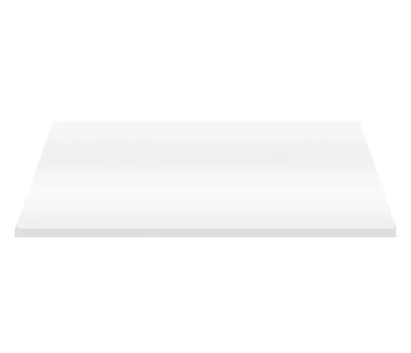 wastafeltablet mdf (96.4×45.5×2.6 cm) – glanzend wit Gratis Retour