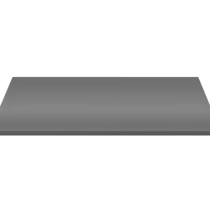 Seizoensaanbieding wastafeltablet mdf (152.4×45.5×2.6 cm) – glanzend grijs