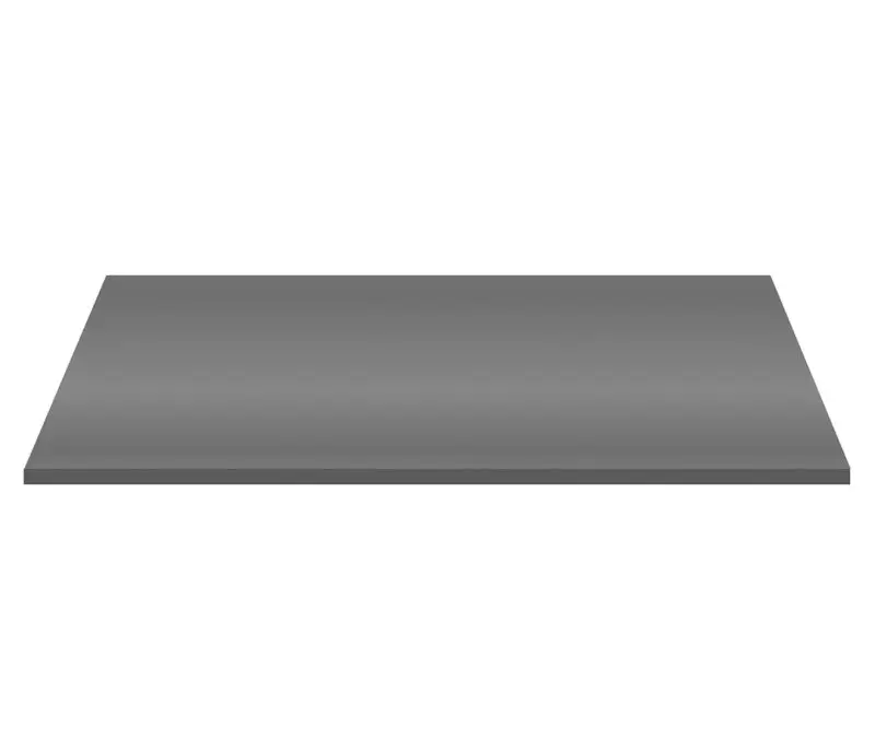 Seizoensaanbieding wastafeltablet mdf (152.4×45.5×2.6 cm) – glanzend grijs