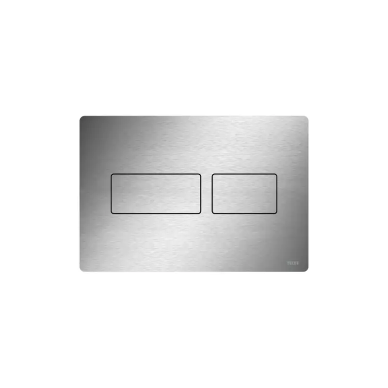 Tecesolid wc-bedieningsplaat voor duospoeltechniek, geborsteld rvs (met anti-vingerprint) Voordeelprijs