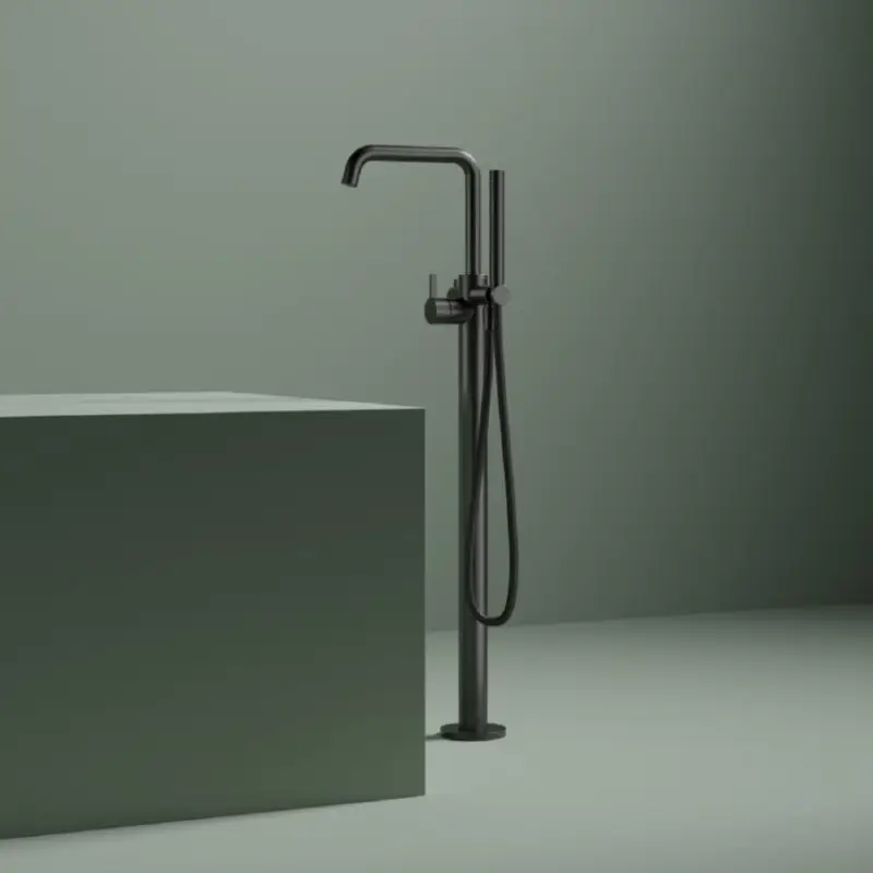 Hotbath Afbouwdeel vrijstaande badmengkraan met flexibele slang en handdouche MBP AC177EXTMBP Nieuw