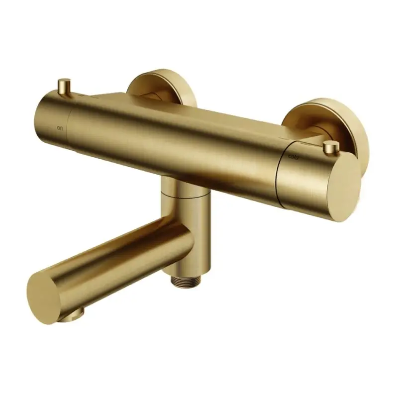 Hotbath Thermostatische Badmengkraan met uitloop BBP PVD B020BBP Laatste Versie