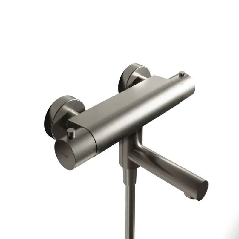 Hotbath Thermostatische Badmengkraan met uitloop GN B020GN Superprijs