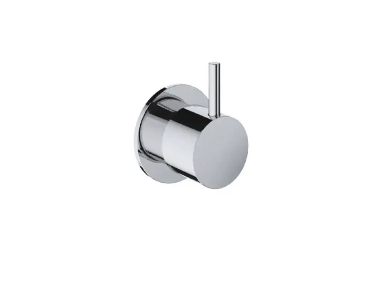 Afbouwdeel – Inbouw stopkraan knop met H CR Must-Have