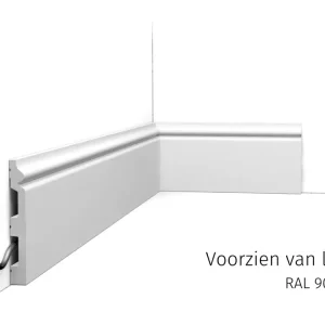 Orac vloerplint SX118 RAL9003 Express Levering