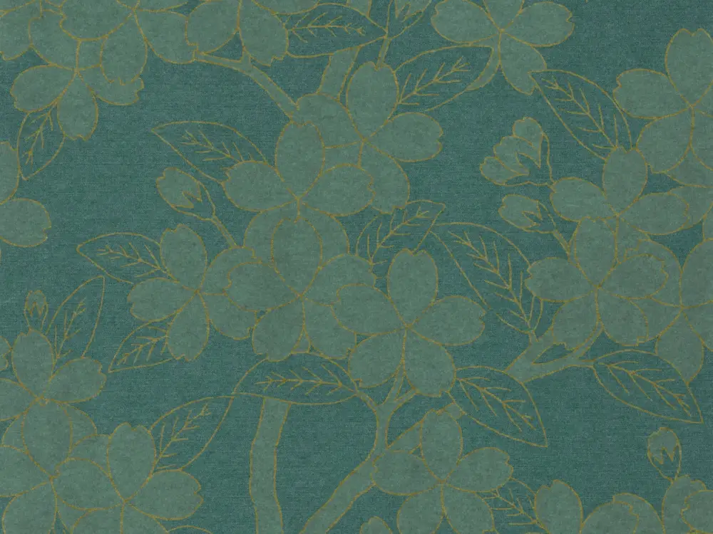 Little Greene Camellia - Teal Betaalbaar