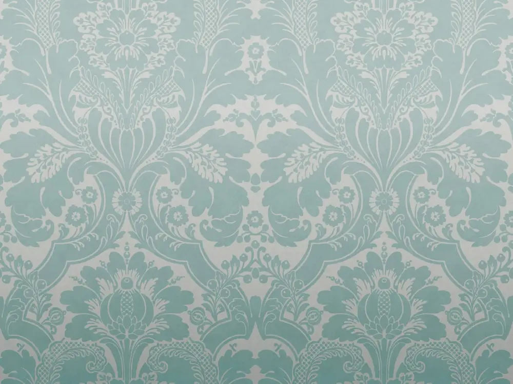 Little Greene St. James's Park - Teal Fade Fabrieksprijs