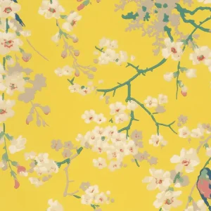 Little Greene Massingberd Blossom - Yellow Korting