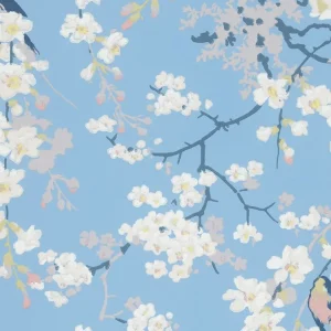 Hete Deal Little Greene Massingberd Blossom - Pale Blue