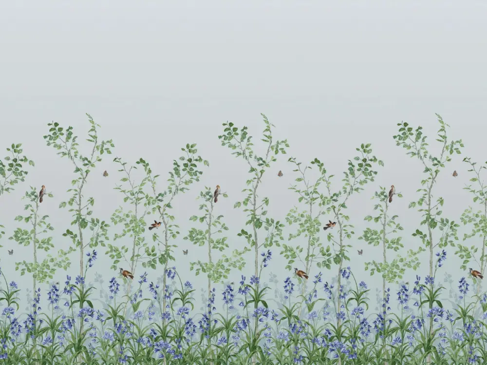 Nieuw Little Greene Bird & Bluebell - Celestial Blue