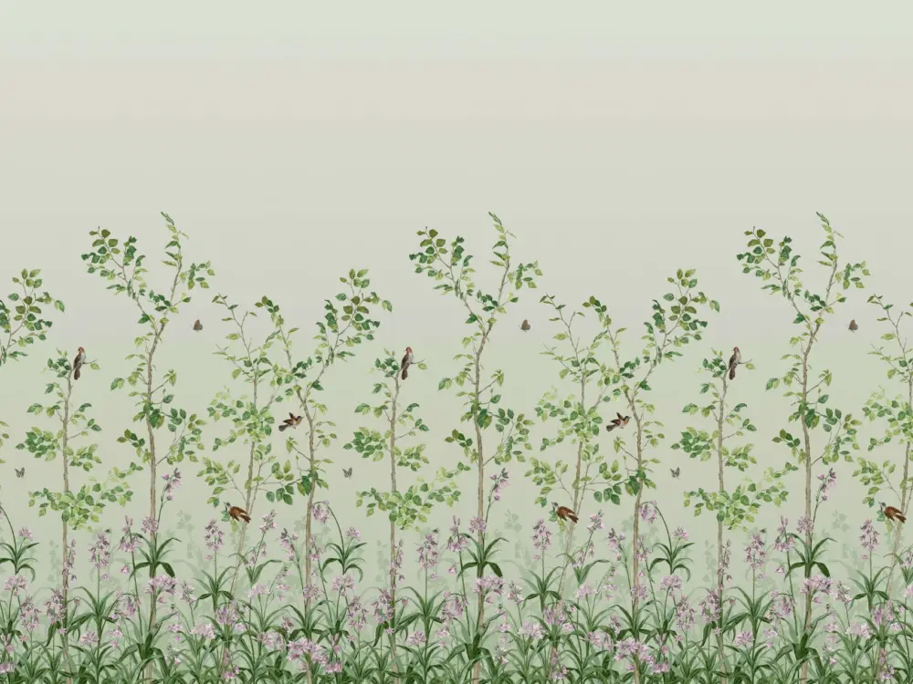 Direct Beschikbaar Little Greene Bird & Bluebell - Pea Green