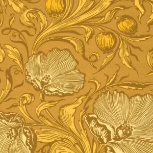 Little Greene Poppy Trail - Yellow Pink Direct Beschikbaar