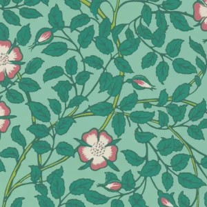 Betrouwbaar Little Greene Briar Rose - Green Verditer