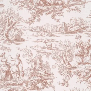 Little Greene Lovers' Toile - Blush Koopje
