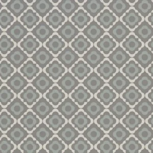 Koopje Paint & Paper Library Quatrefoil - Tallanstown Grey