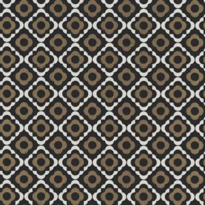 Paint & Paper Library Quatrefoil - Kohl Populair