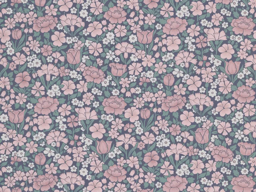 Little Greene Springflowers - Juniper Finale Uitverkoop