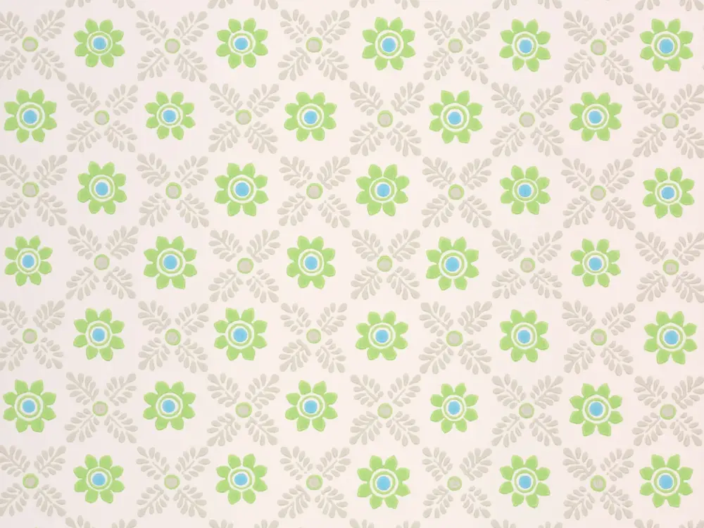 Little Greene Ditsy Block - Phthalo Bestseller