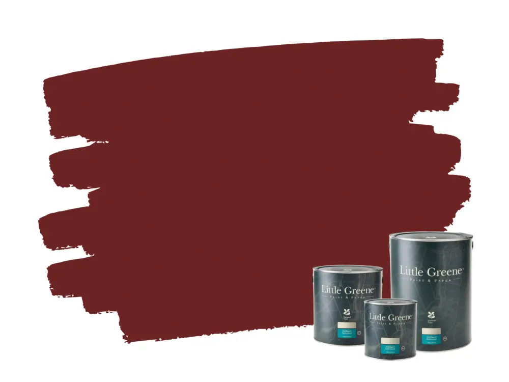 Little Greene Intelligent Satin - Bronze Red 15 Favoriet