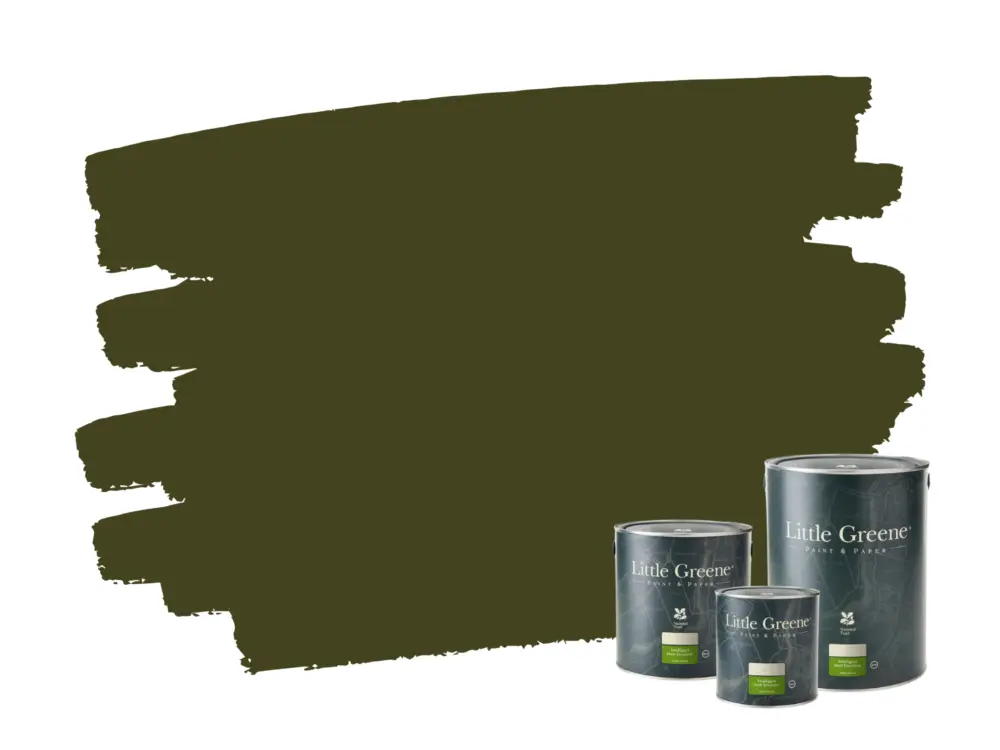 Little Greene Intelligent Matt Emulsion - Olive Colour 72 Snelle Levering
