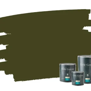 Bestel Nu Little Greene Intelligent Satin - Olive Colour 72
