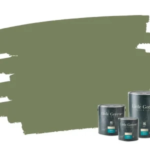 Little Greene Intelligent Satin - Sage Green 80 Laatste Versie