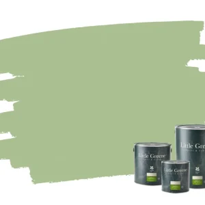 Little Greene Intelligent Matt Emulsion - Pea Green 91 Gereduceerde Prijs