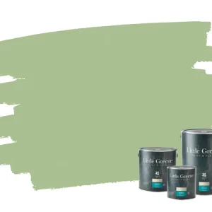 Little Greene Intelligent Satin - Pea Green 91 Beste Prijs