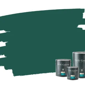 Koop Vandaag Little Greene Intelligent Satin - Mid Azure Green 96