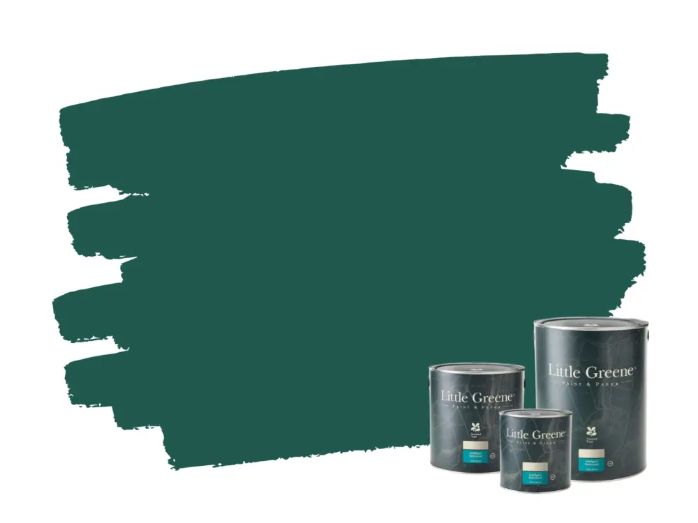 Koop Vandaag Little Greene Intelligent Satin - Mid Azure Green 96