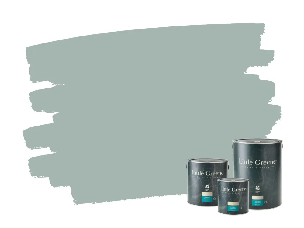 Lage Prijs Little Greene Intelligent Satin - Celestial Blue 101