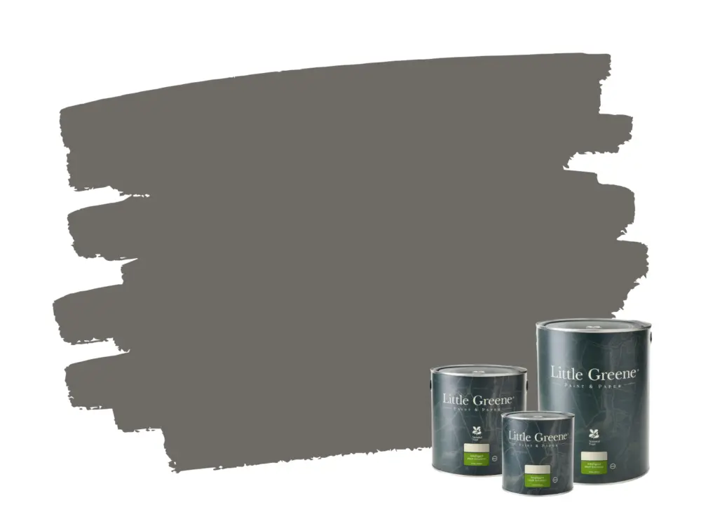 Little Greene Intelligent Matt Emulsion - Dark Lead Colour 118 Bestseller
