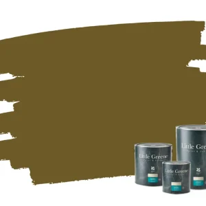 Tijdelijk Beschikbaar Little Greene Intelligent Satin - Light Bronze Green 123