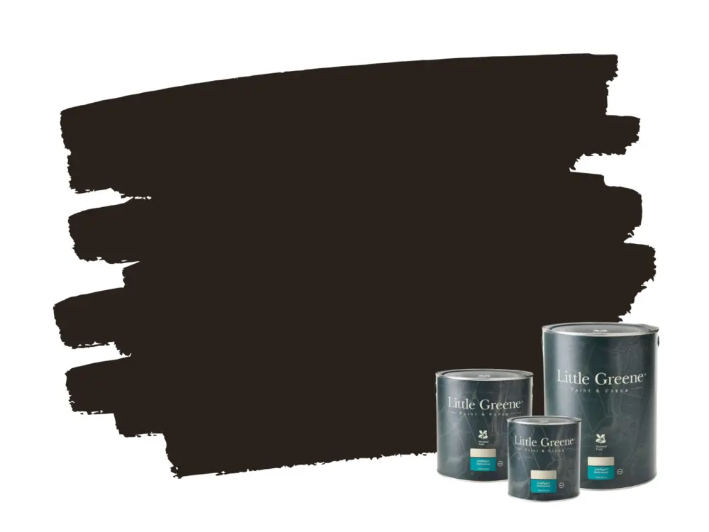 Fabrieksprijs Little Greene Intelligent Satin - Chocolate Colour 124