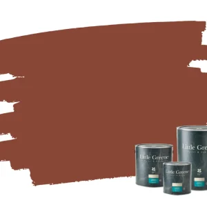 Nieuw Little Greene Intelligent Satin - Tuscan Red 140