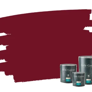Little Greene Intelligent Satin - Theatre Red 192 Betrouwbaar