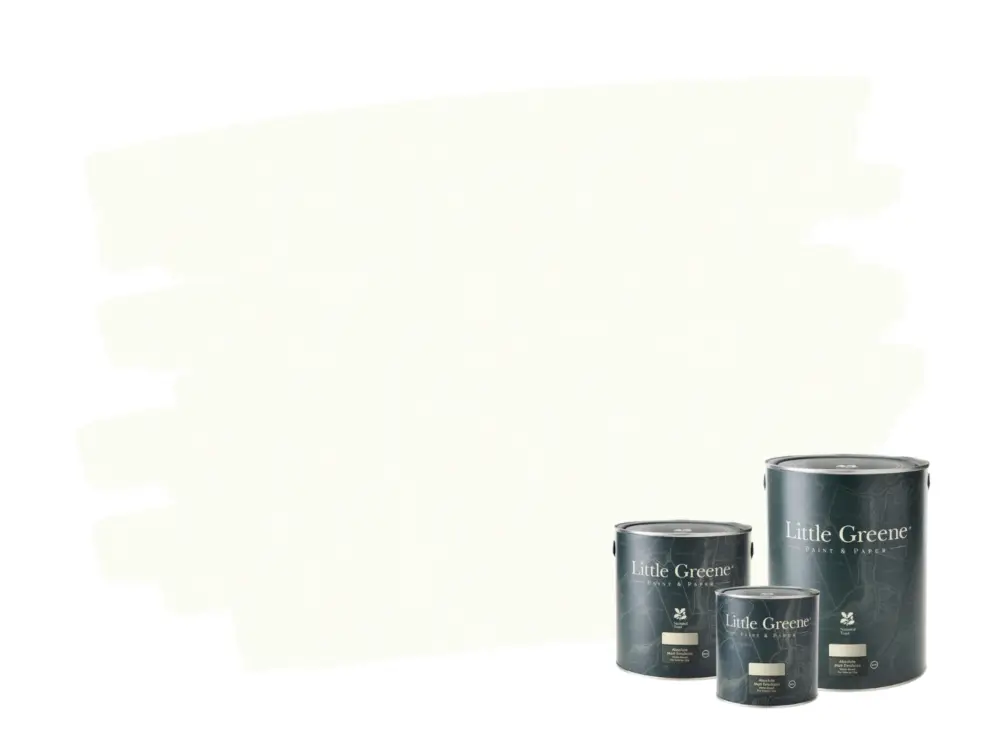 Beperkt Aanbod Little Greene Absolute Matt Emulsion - Silent White Pale 328