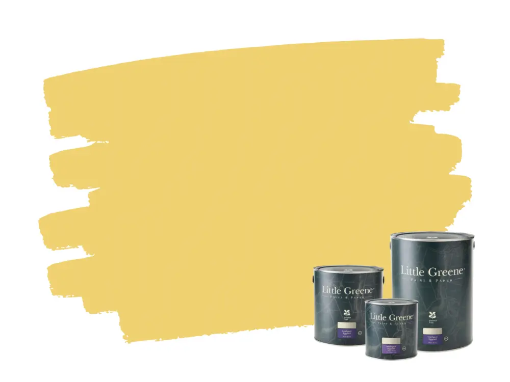 Betrouwbaar Little Greene Intelligent Eggshell - Indian Yellow 335