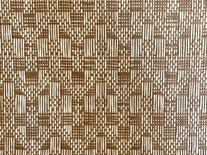 Alleen Vandaag Catchii weave behang Aztec Patroon Bruin Beige - W014