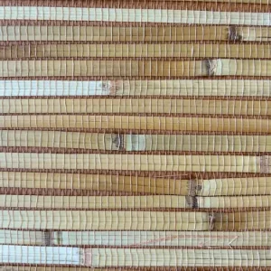 Nieuw Catchii bamboe behang Warm Beige Strepen - B016