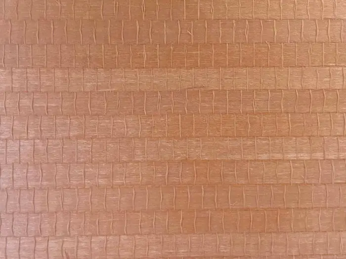 Bestel Nu Catchii raffia behang Terracotta - R004
