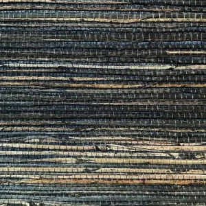 Lage Kosten Catchii zeegras behang Donkerblauw Mix - Z004