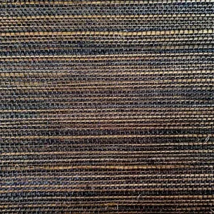 Express Levering Catchii sisal behang Zwart Brons Mix - S013