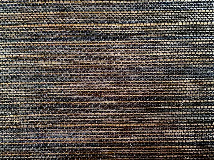 Express Levering Catchii sisal behang Zwart Brons Mix - S013