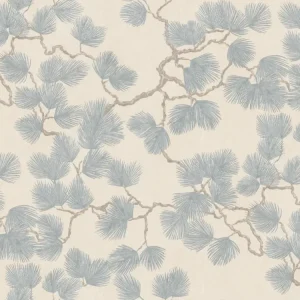 Uitverkoop Sandberg Pine Mural - Misty Blue
