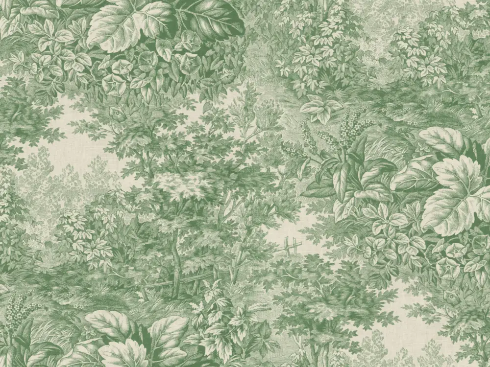 Aanbieding Sandberg Forest Toile - Green
