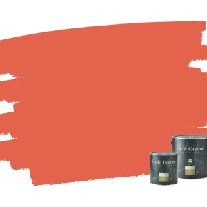 Little Greene Intelligent Exterior Eggshell - Orange Aurora 21 Shop Nu