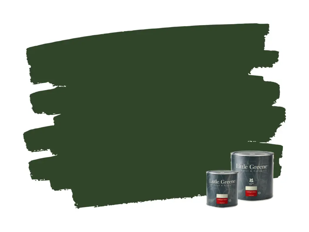 Little Greene Intelligent Gloss - Dark Brunswick Green 88 Bestseller