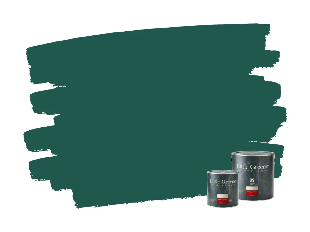 Little Greene Intelligent Gloss - Mid Azure Green 96 Gereduceerde Prijs