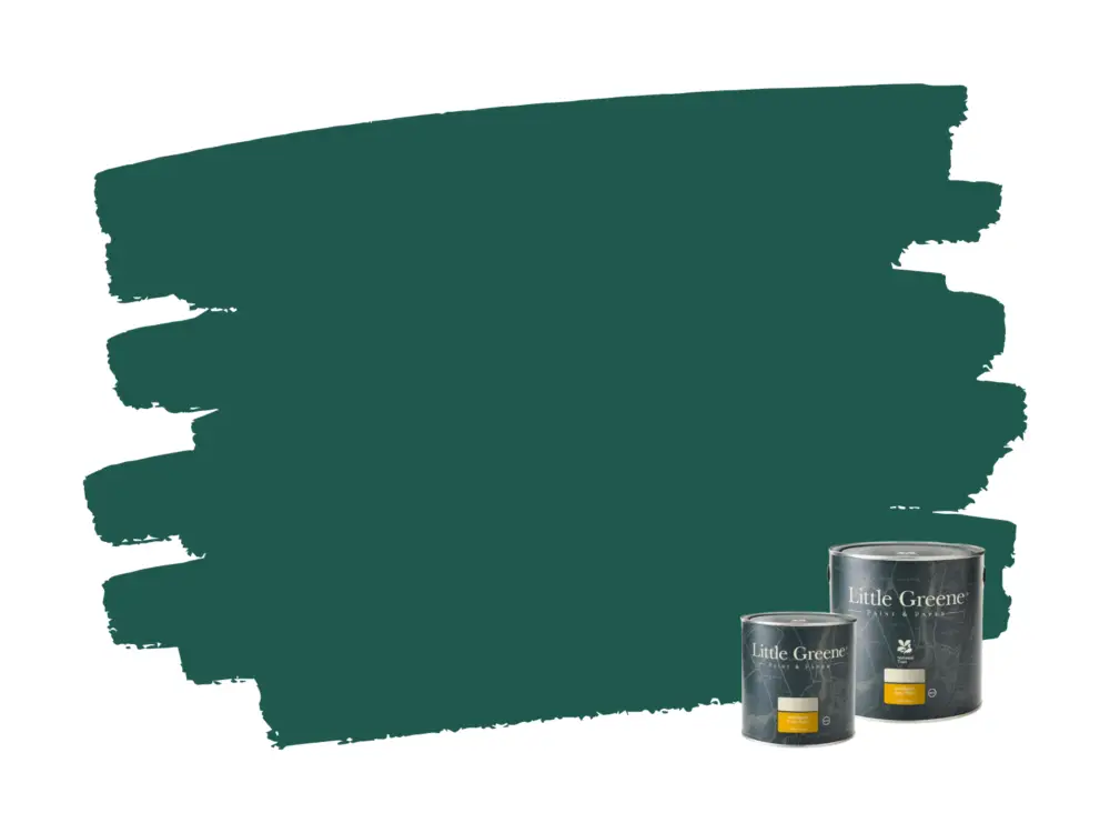 Little Greene Intelligent Floor Paint - Mid Azure Green 96 Beperkt Aanbod